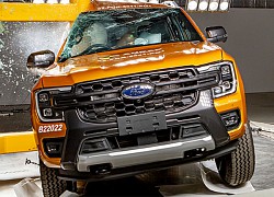 Xe bán tải Ford Ranger đạt chuẩn an toàn 5 sao Euro NCAP