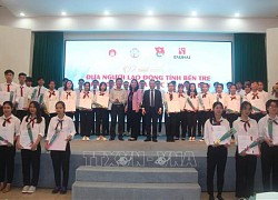 Bến Tre tổ chức lễ xuất cảnh đưa 71 lao động đi học tập và làm việc tại Nhật Bản