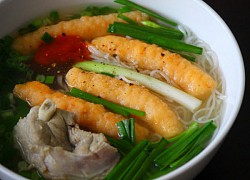 Bún suông (Đuông) Tôm - giò heo