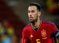 Busquets tuyên bố chia tay ĐT Tây Ban Nha