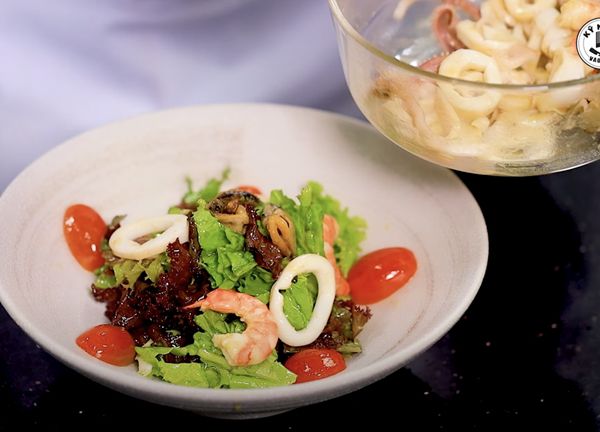 Cách làm Salad trộn Hải Sản rất ngon, thanh mát và đơn giản dễ làm