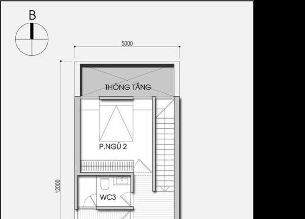 Cách thiết kế nhà ống một mặt tiền hiện đại và đủ sáng