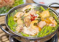 Cuối tuần thịnh soạn với món lẩu riêu gà thơm ngon khó cưỡng