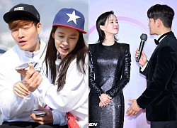 Kim Jong Kook "tán tỉnh" Song Ji Hyo trên thảm đỏ SBS Entertainment Awards: Chàng nói gì mà nàng vui thế này?