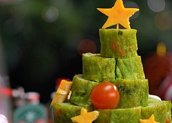 Làm trứng cuộn cây thông Noel chào đón lễ Giáng sinh