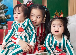 Loạt biểu cảm đáng yêu của các nhóc tì nhà sao Việt trước thềm Noel