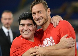 Totti đánh giá Messi kém Maradona