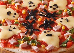 Cách làm pizza Halloween không cần lò nướng, cực bắt vị