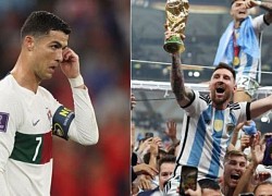 Cristiano Ronaldo im hơi lặng tiếng khi Messi dẫn dắt Argentina vô địch World Cup 2022