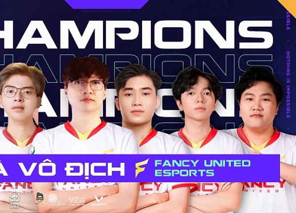 Kết quả ngày thi đấu Chung kết VGL 2022 (18/12): Chức vô địch gọi tên Fancy United Esports