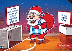 Ông già Noel cũng hâm mộ Argentina?