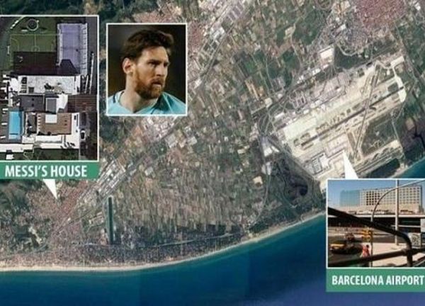 Tại sao không một chiếc máy bay nào trên thế giới có thể bay qua nóc nhà Messi?