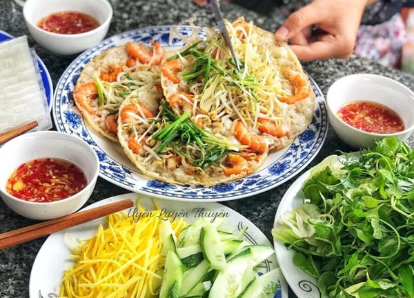 Bánh xèo tôm nhảy Mỹ Cang Đặc sản ngon khó cưỡng nhất định phải thử khi đến Bình Định