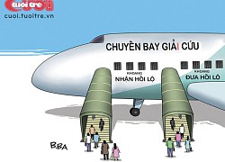 Chơi chữ với 'chuyến bay giải cứu'