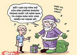 Ông già Noel màu tím