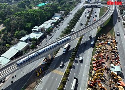 TP Hồ Chí Minh: Chạy thử nghiệm tàu metro Bến Thành Suối Tiên