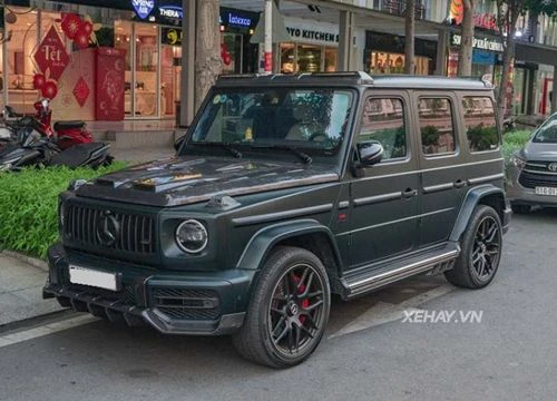 Soi Mercedes-AMG G63 độ Larte Design "độc nhất vô nhị" tại Việt Nam