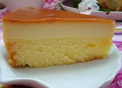 Cách làm bánh bông lan flan bằng nồi chiên không dầu thơm ngon mềm mịn