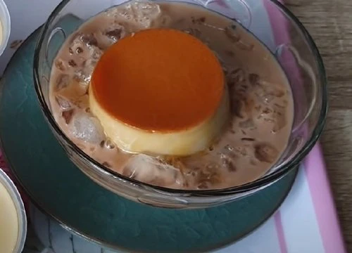 Cách làm bánh flan milo thơm mềm béo mịn cả nhà đều thích