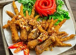 Chân gà chiên mắm ớt ngon hết sẩy trong ngày gió lạnh