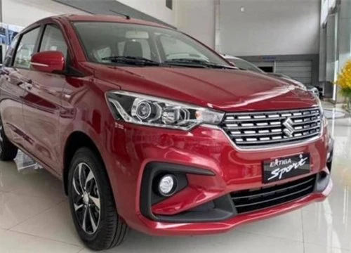 Được giảm lệ phí trước bạ, giá lăn bánh xe Suzuki Ertiga chỉ hơn 400 triệu