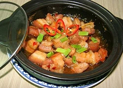 10 phút vào bếp với thịt ba rọi kho thơm ngon bằng nồi đất