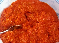 2 Cách làm tương ớt tại nhà sạch, ngon cay đơn giản lại để được lâu
