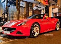 Ferrari California T tiền tỷ, thay áo đỏ rực chơi Tết Sài Gòn