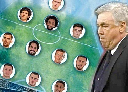 Đội hình cầu thủ Real 'vô hình' trong mắt Ancelotti