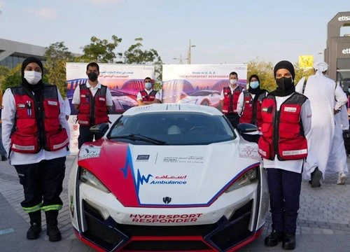 Lykan Hypersport trở thành xe cứu thương tại Dubai