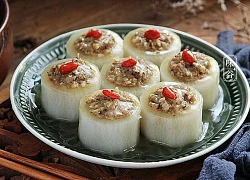 Cách làm món củ cải nhồi thịt thanh ngọt giải ngán sau Tết