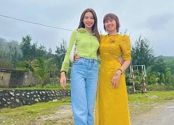 Mẹ Thùy Tiên diện áo dài trẻ xinh hơn cả con gái, nhưng "ăn chơi" nhất vẫn là mẹ của chị em Song Yến