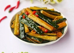 Mẹo làm dưa chuột ngâm nước tương giòn ngon, thanh mát