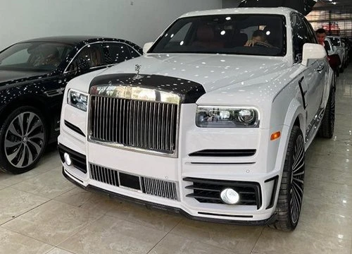 Rolls-Royce Cullinan Mansory hơn 40 tỷ "làm dâu" đại gia Hà Nội