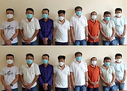 Tám con bạc bị bắt trên sới lắc bầu cua ngày Tết