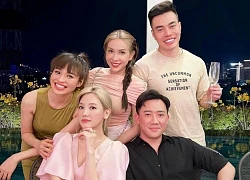Trấn Thành rủ vợ cùng hội bạn tụ họp đầu năm, netizen đổ chú ý vào gương mặt say xỉn của nam MC