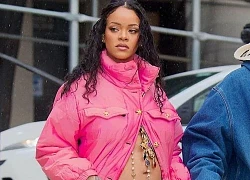 Trang sức khi mang bầu của Rihanna