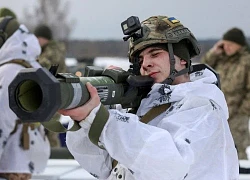 Ukraine tập trận với vũ khí Mỹ