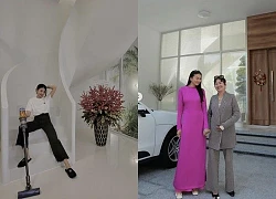 Vài bức ảnh đón Tết "sương sương" cũng đủ thấy biệt thự của Thanh Hằng khủng cỡ nào!