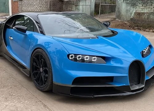 Bugatti Chiron tự chế như "xịn" ở Việt Nam khiến báo Tây kinh ngạc