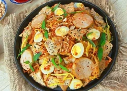 Cách làm bánh đa trộn và salad bánh đa đơn giản, ngon lạ mà thân quen