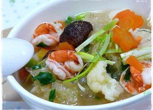 Cách làm canh bóng thập cẩm ngon ngọt tại nhà