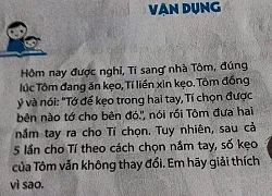 Bài Toán lớp 3 "Tí xin kẹo Tôm" khiến phụ huynh khóc thét cầu cứu: Đáp án thì ra dễvô cùng, nhưng có nên dạy trẻ tính gian dối?