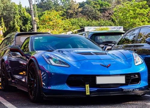 Chevrolet Corvette Z06 hàng hiếm hơn 6 tỷ "tái xuất" tại Sài Gòn