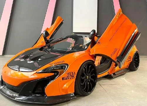 Đại gia Bình Phước tậu McLaren 650S Spider Liberty Walk hơn 10 tỷ