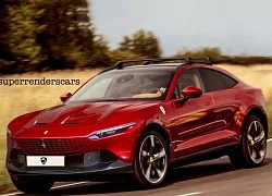 Lộ chi tiết cho thấy Ferrari Purosangue sẽ sớm ra mắt để đấu Lamborghini Urus