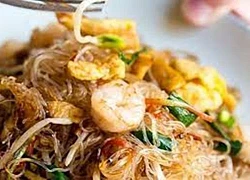 Miến xào tôm, trứng đơn giản mà ngon cho bữa sáng