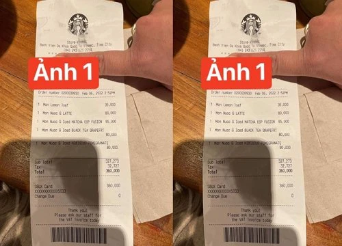 Phía Starbucks trả lời thế nào khi khách email "chất vấn" chuyện không giảm thuế VAT từ 10% xuống còn 8%?