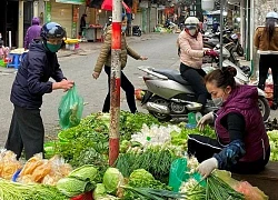 Rau xanh tăng giá, thịt cá 'đứng yên' sau tết