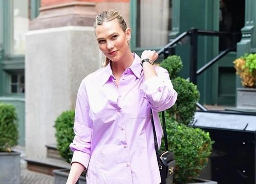 'Thiên thần' Karlie Kloss xinh đẹp đi dạo phố